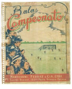 Álbum "Balas Campeonato" de 1952.